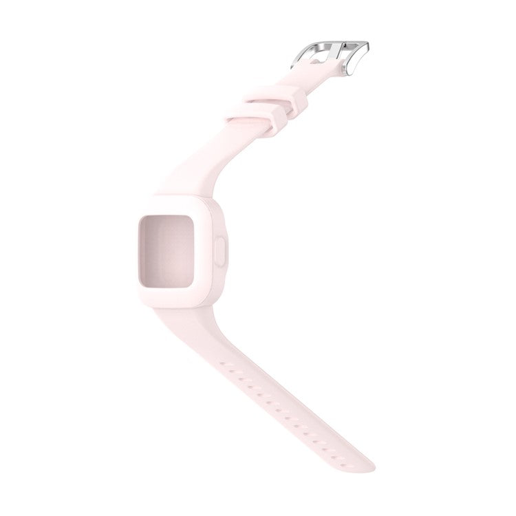 Silicone Wrist Strap Smart Watch Band for Garmin Fit JR 3/Vivofit jr 3 Kids Fitness Trackers - Pink