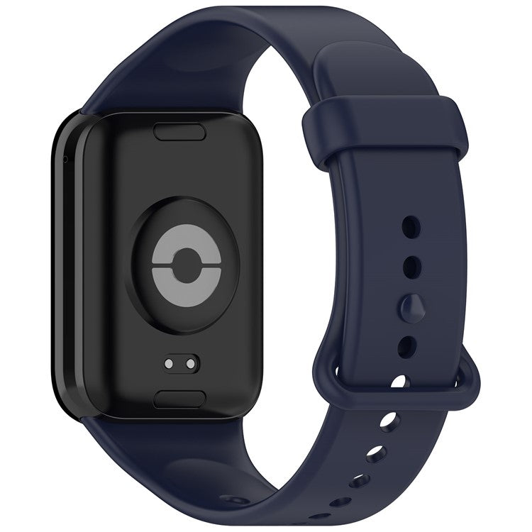 For Xiaomi Smart Band 9 Pro Silicone Watch Band Adjustable Wrist Strap - Dark Blue