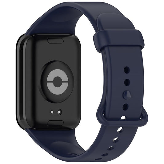 For Xiaomi Smart Band 9 Pro Silicone Watch Band Adjustable Wrist Strap - Dark Blue
