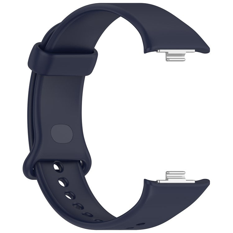 For Xiaomi Smart Band 9 Pro Silicone Watch Band Adjustable Wrist Strap - Dark Blue