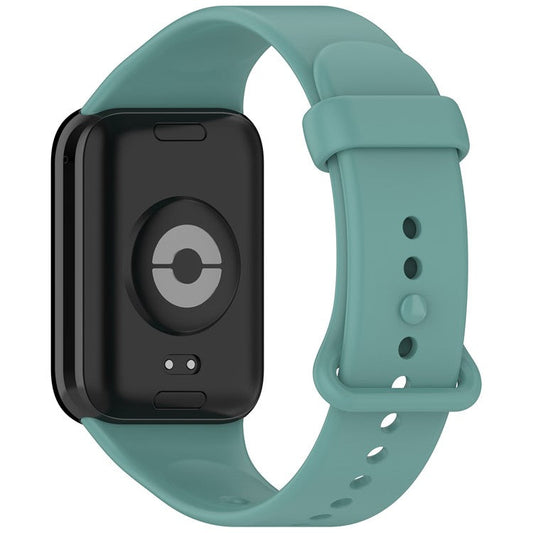 For Xiaomi Smart Band 9 Pro Silicone Watch Band Adjustable Wrist Strap - Green