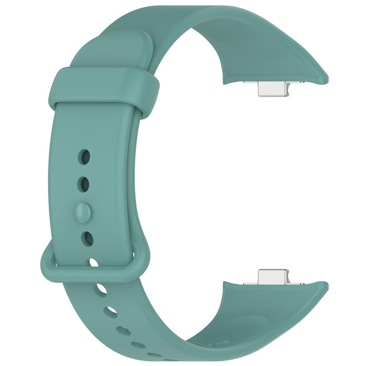 For Xiaomi Smart Band 9 Pro Silicone Watch Band Adjustable Wrist Strap - Green