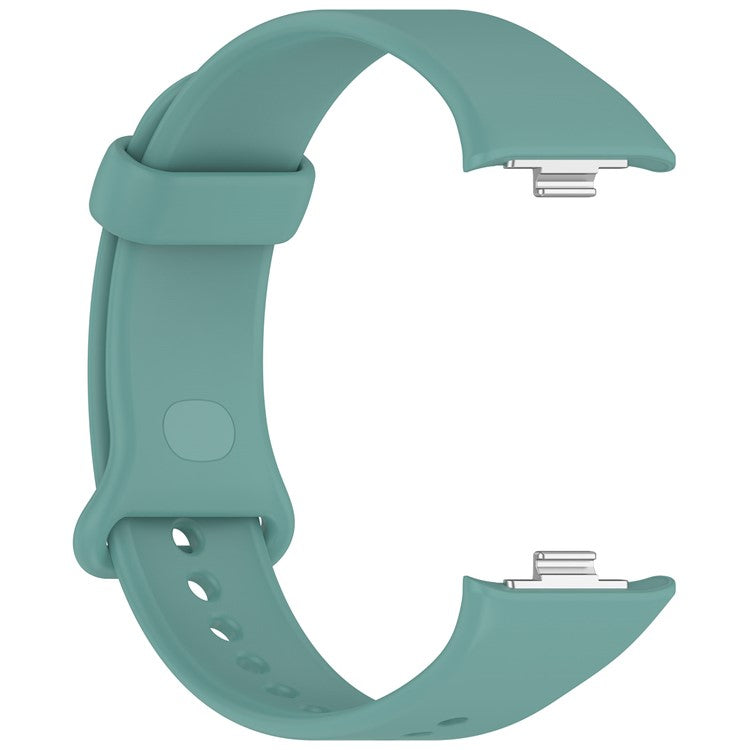 For Xiaomi Smart Band 9 Pro Silicone Watch Band Adjustable Wrist Strap - Green