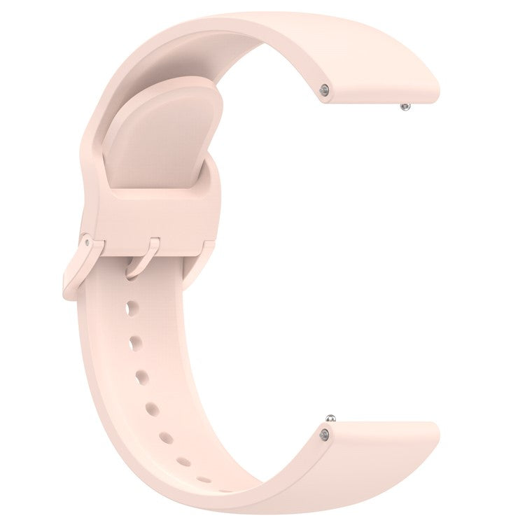 For Xiaomi Redmi Watch 5 Lite Band Waterproof Sweatproof Soft Silicone Sport Strap - Light Pink