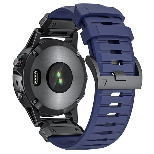 26mm Fluorubber Strap for Garmin Fenix 8 51mm / Enduro 3 / Instinct 2X Universal Watch Band - Blue