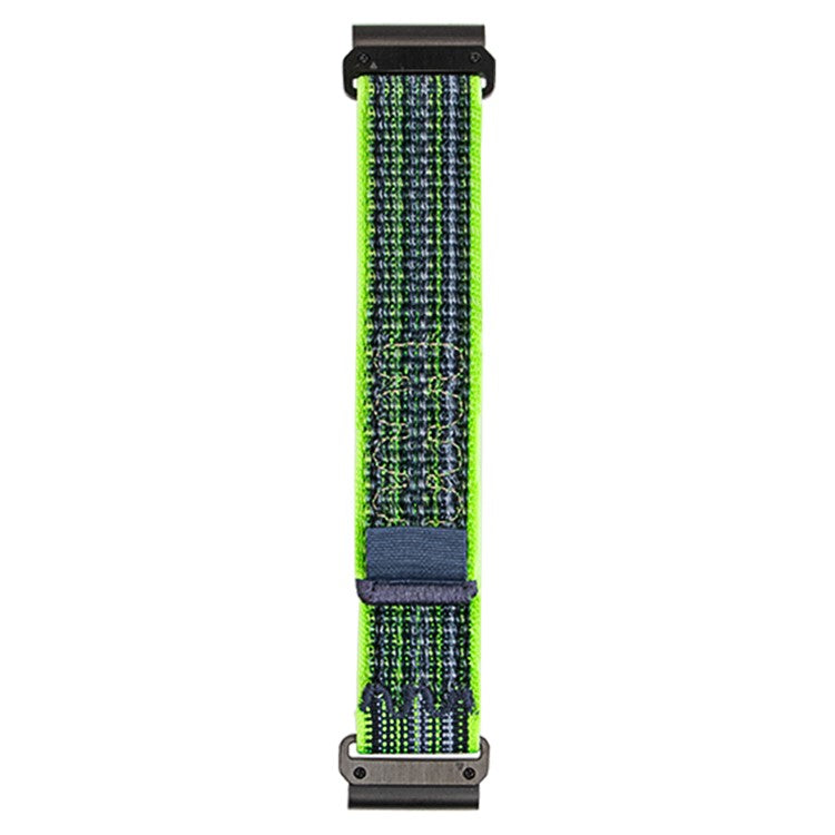 22mm Quick Release Nylon Watch Band for Garmin Fenix 8 47mm  /  Fenix 7  /  6 - Green