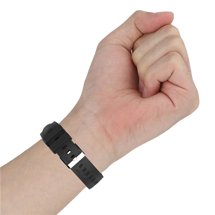 For Huawei Watch GT 5 Pro 42mm / GT 5 41mm / Oppo Watch X2 Mini Silicone Strap 18mm Watch Band Replacement - Green