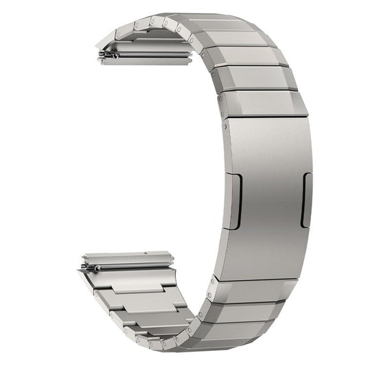 For Huawei Watch GT 5 Pro 46mm / GT 5 46mm Band Adjustable Titanium Alloy Watch Strap - Silver