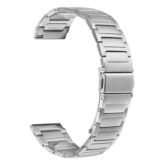For Huawei Watch 3 Pro New Silver Watch Band Stainless Steel Metal Watch Strap