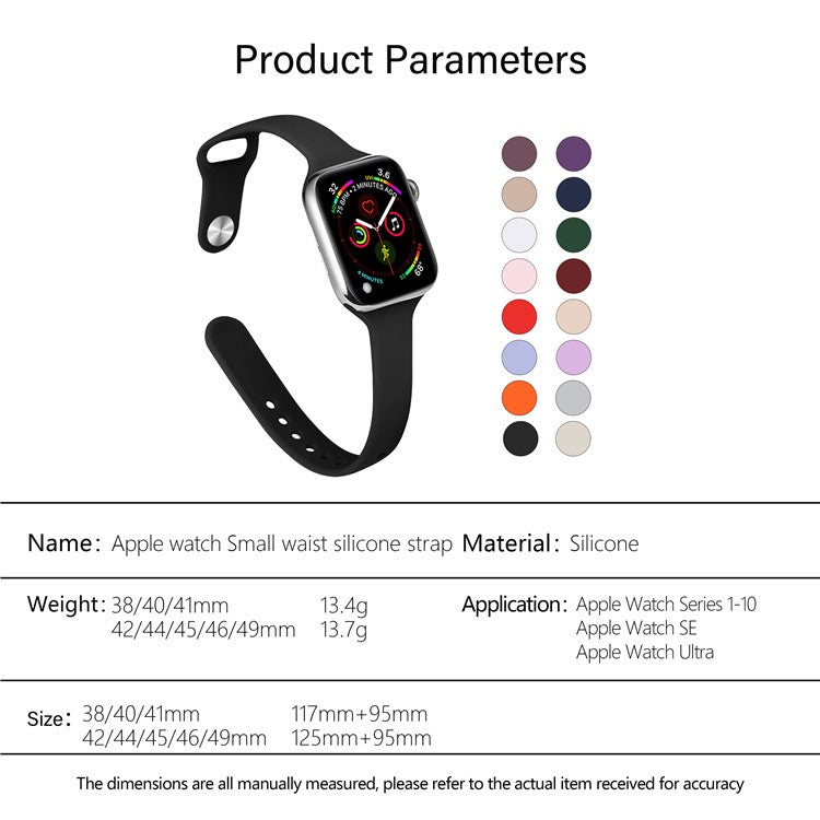 KALEBOL Silicone Watch Band for Apple Watch Series 10 9 8 7 SE 6 5 4 3 2 1 42mm 41mm 40mm 38mm Replacement Strap - Purple