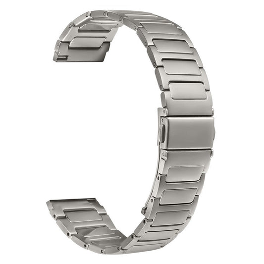 For Huawei Watch GT 2 46mm Watch Band Adjustable Titanium Color Stainless Steel Metal Watch Strap