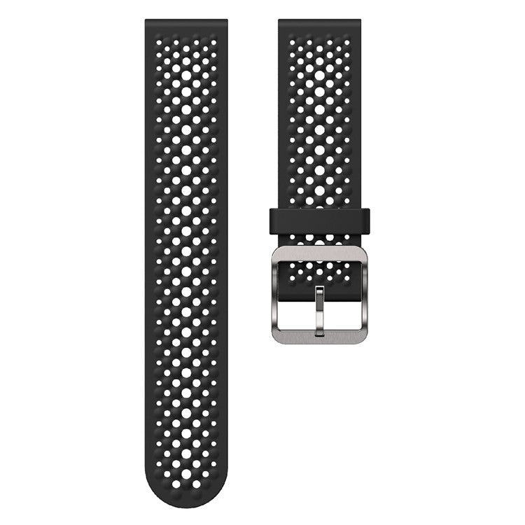 KALEBOL For Xiaomi Watch S4 Sport Silicone Watch Band Adjustable Strap Replacement - Black