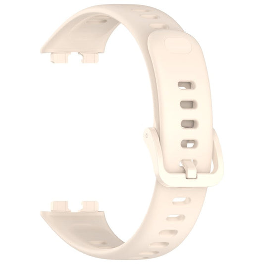 KALEBOL For Huawei Band 9 / Band 8 Silicone Watch Strap Replacement Breathable Sport Band - Starlight