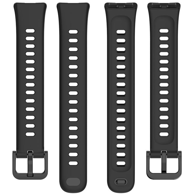KALEBOL For Huawei Band 9 / Band 8 Silicone Watch Strap Replacement Breathable Sport Band - Starlight