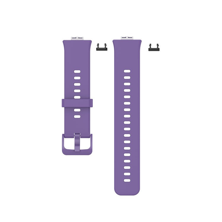 Silicone Solid Color Watch Strap for Huawei Watch Fit Special Edition B39 / (TIA-B09 / TIA-B19) - Light Purple