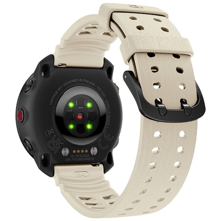 For Polar Vantage M3 Replacement Watch Strap Silicone Adjustable Wrist Band - Starlight