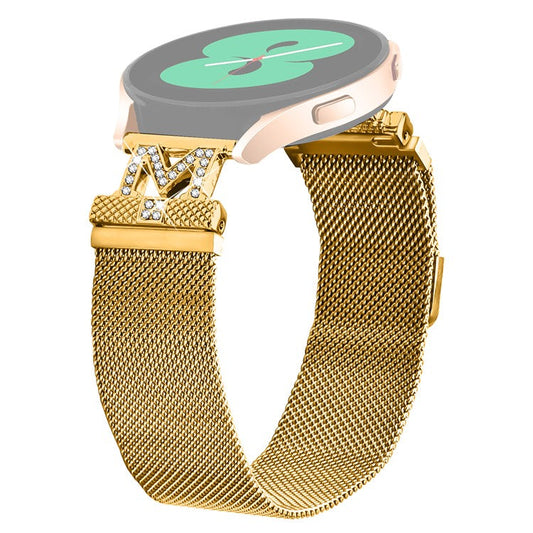 M-Type Milanese Bands for Coros Apex 42mm Stainless Steel Metal Strap - Gold