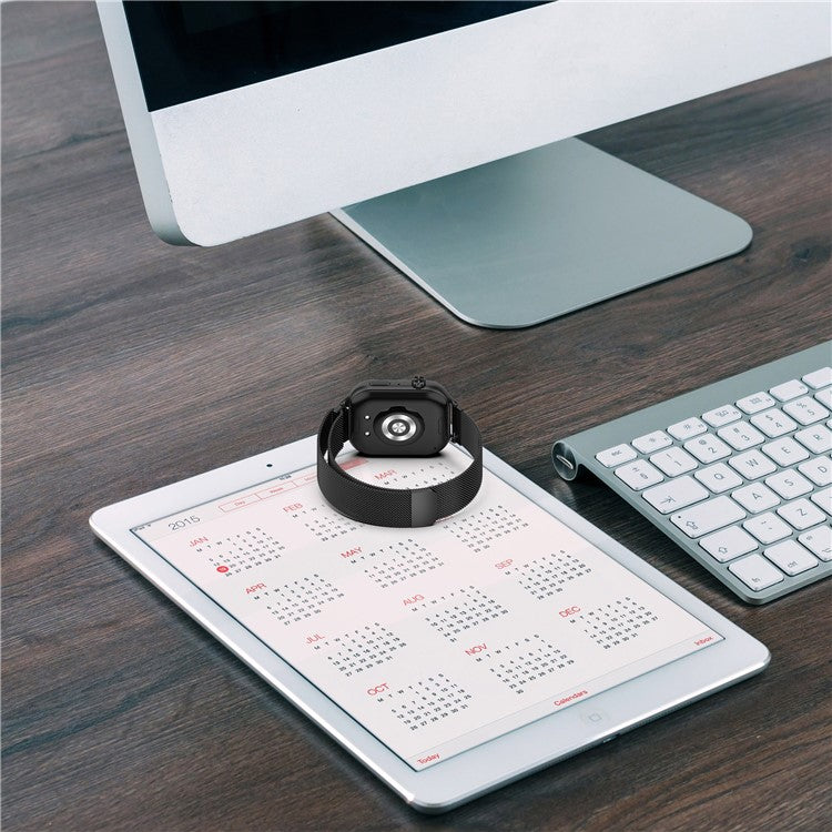 For Honor Choice ROSSINI 2i Watch Band Magnetic Milanese Loop Stainless Steel Strap - Starlight