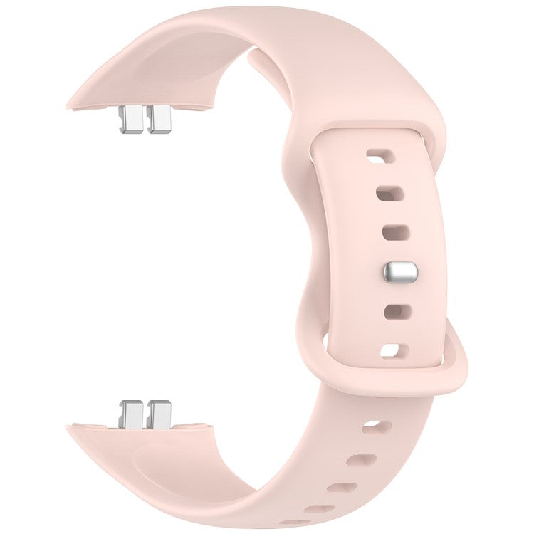 For Honor Choice ROSSINI 2i Silicone Watch Strap Reverse Buckle Sports Wrist Band - Pink
