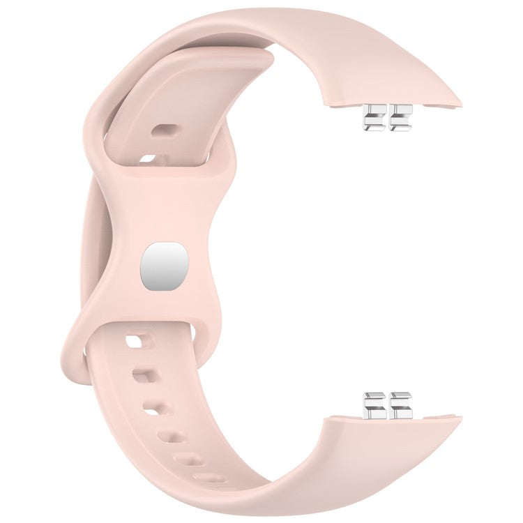 For Honor Choice ROSSINI 2i Silicone Watch Strap Reverse Buckle Sports Wrist Band - Pink