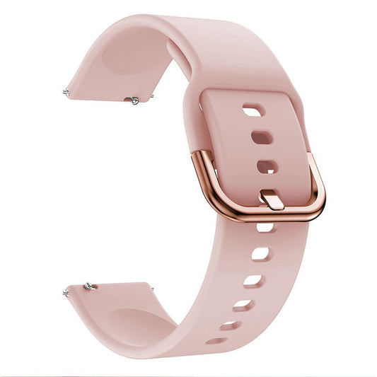22mm Adjustable Silicone Smart Watch Band Bracelet Strap Replacement for Polar Vantage M/Grit X - Pink