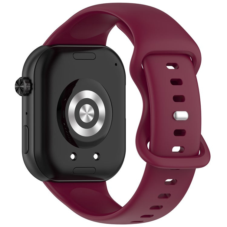 KALEBOL For Honor Choice ROSSINI 2i Watch Strap Adjustable Silicone Breathable Wrist Band - Wine Red