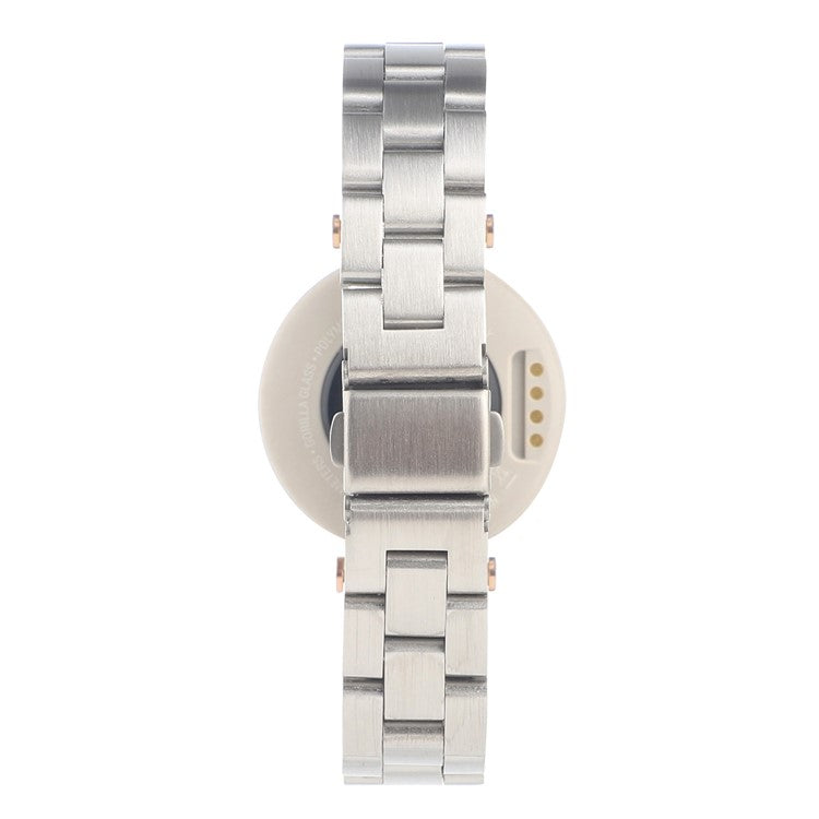 Stainless Steel Adjustable Smart Watch Band Replacement Strap for Garmin Lily - Silver
