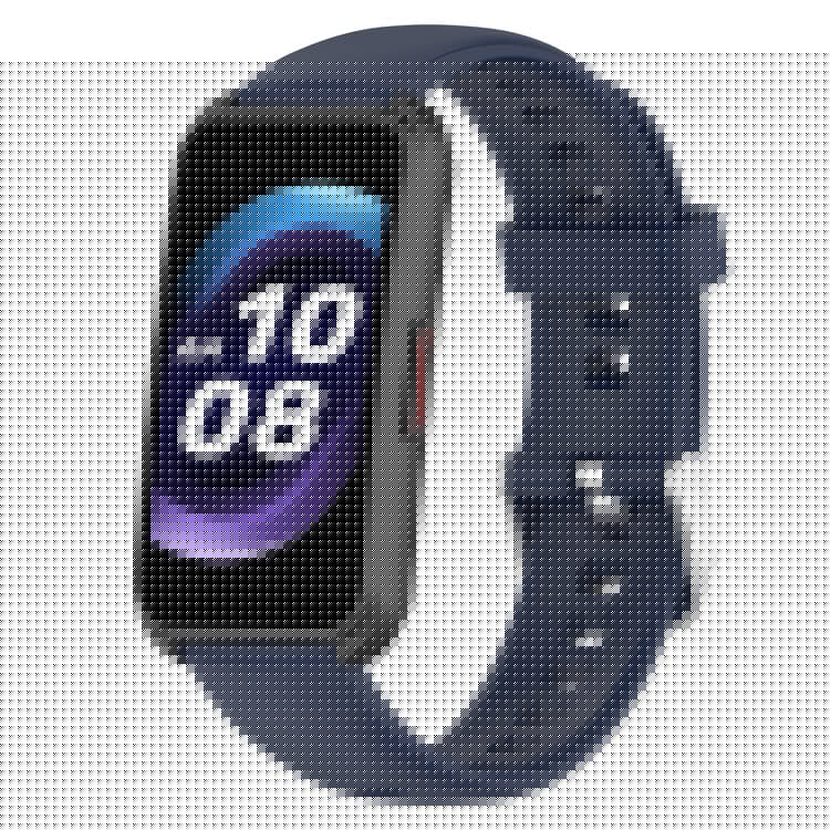 16mm Smartwatch Band for Keep B5 / B4 Lite / Huawei TalkBand B7 Adjustable Silicone Strap - Midnight Blue