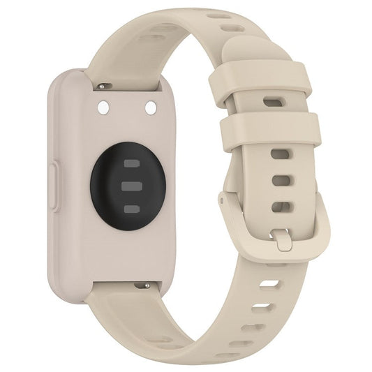 For Keep B5 Silicone Watch Band Adjustable Wristband Replacement Strap - Beige