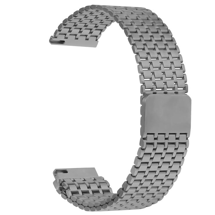 For Huawei Watch GT 3 SE Bands Stainless Steel Magnetic Clasp Watchband Wrist Strap - Titanium