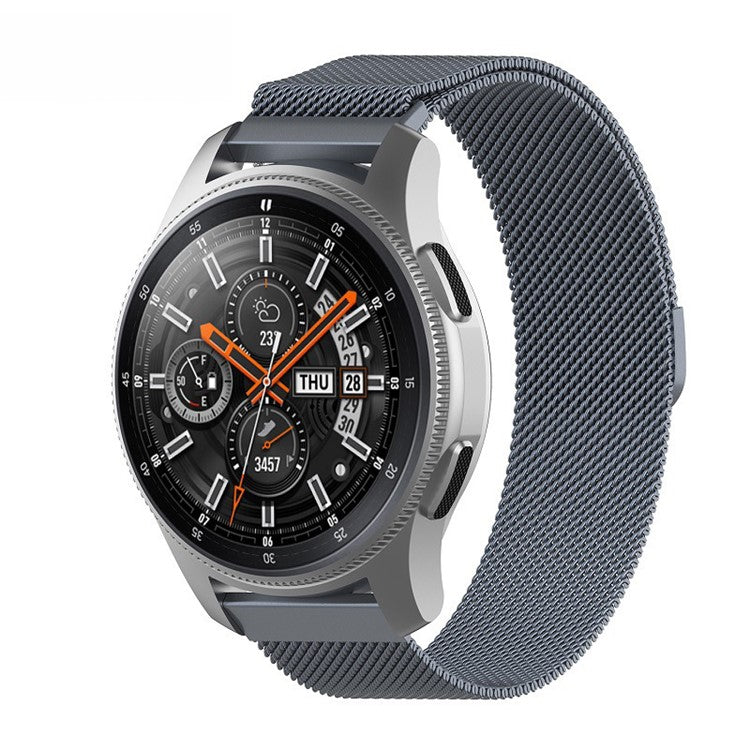 Adjustable Milanese Stainless Steel Wristband Watch Strap Replacement for Huawei Watch 3/Watch 3 Pro - Grey