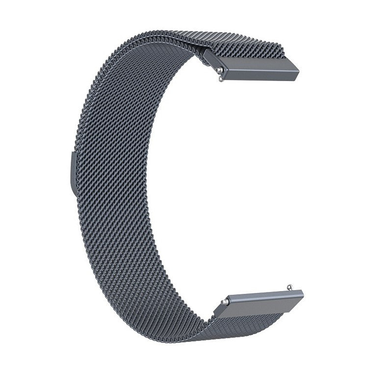 Adjustable Milanese Stainless Steel Wristband Watch Strap Replacement for Huawei Watch 3/Watch 3 Pro - Grey