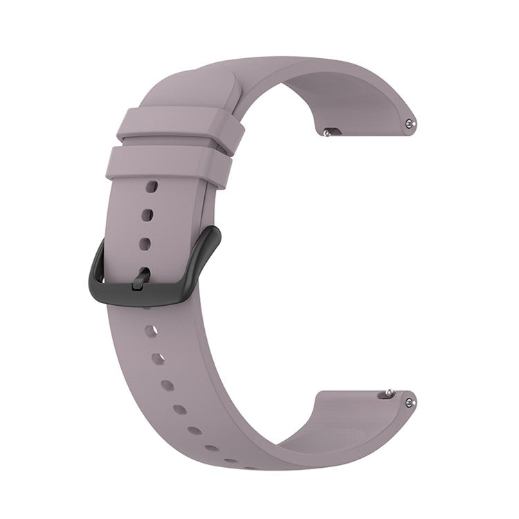 Soft Silicone Adjustable Smart Watch Band Replacement Strap 20mm for Samsung Galaxy Watch 5 / Watch 5 ProWatch4 Classic 46mm 42mm / Galaxy Watch4 44mm 40mm / Galaxy Watch3 41mm / Watch Active - Light Purple