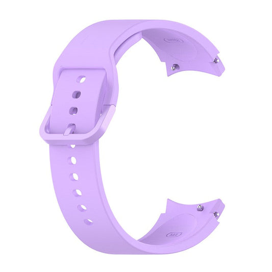 20mm Silicone Watch Bands Replacement Straps for Samsung Galaxy Watch6 40mm 44mm / Watch6 Classic 43mm 47mm / Watch 5 40mm 44mm / 5 Pro 45mm / Watch4 40mm 44mm - Lilac Purple