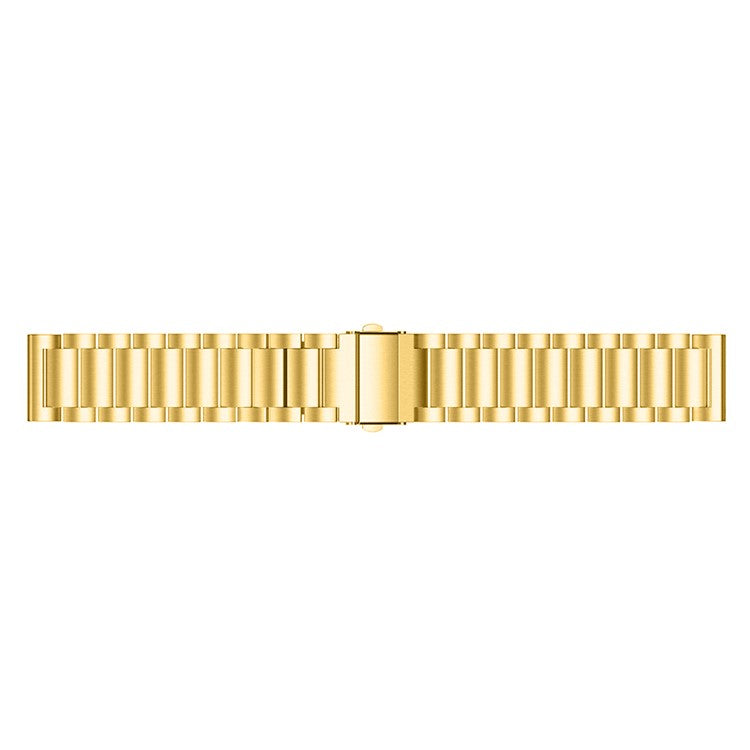 20mm Stainless Steel Watch Strap for Garmin Vivomove Style/Garminmove Style Quick Release Watchband with Folding Clasp - Gold