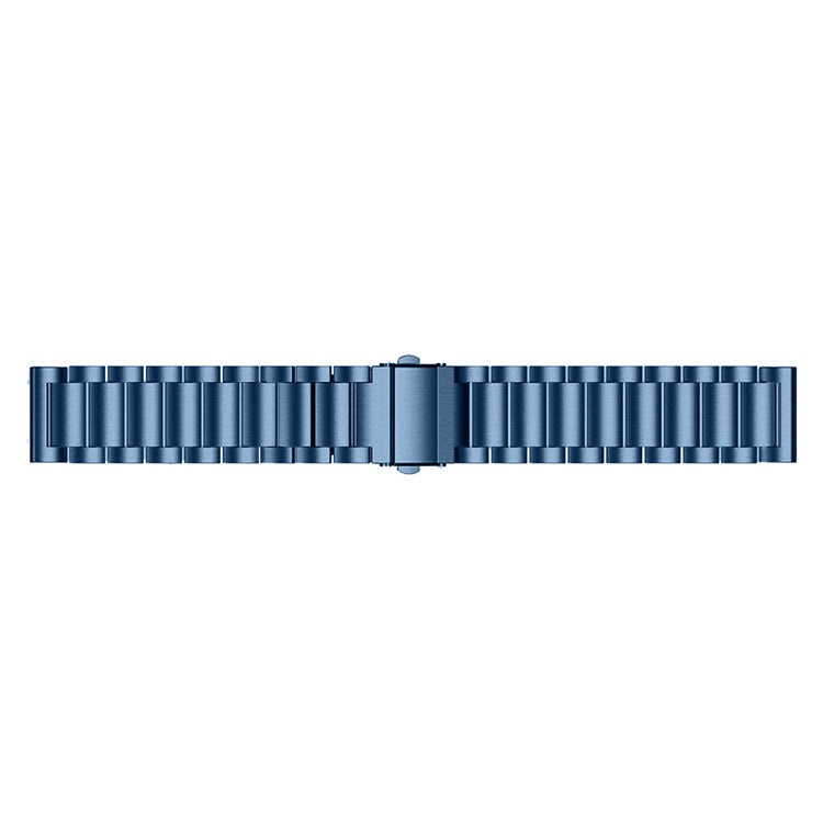 20mm Stainless Steel Watch Strap for Garmin Vivomove Style/Garminmove Style Quick Release Watchband with Folding Clasp - Blue