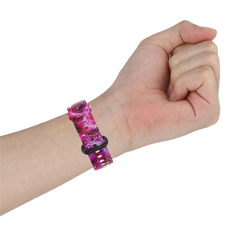 For Xiaomi Redmi Watch 2 Lite Pattern Printed Watchband Adjustable Silicone Smart Watch Strap - Colorful Print