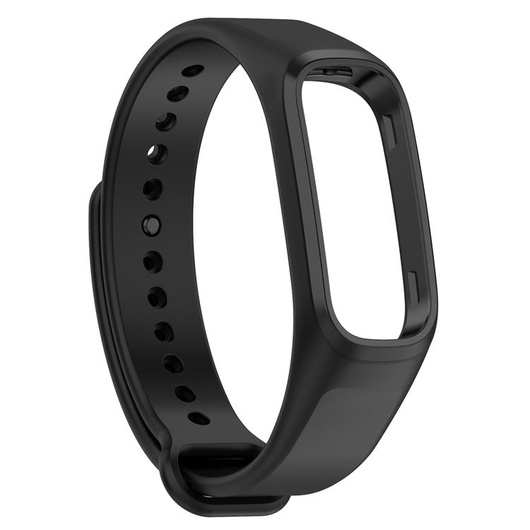 TPU Sports Watch Band for Oppo Band Vitality Edition, Adjustable Wrist Strap Replacement - Black