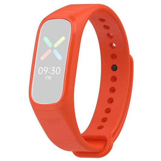 TPU Sports Watch Band for Oppo Band Vitality Edition, Adjustable Wrist Strap Replacement - Orange