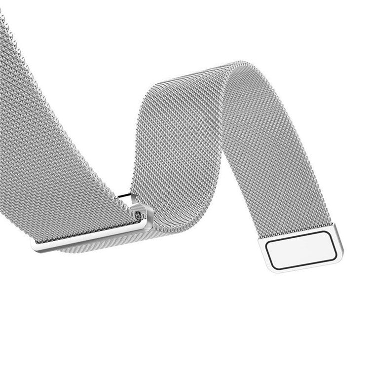 For Huawei Watch Fit mini/TalkBand B3/TalkBand B6 Stainless Steel Milanese Watch Band Wrist Strap 16mm - Silver