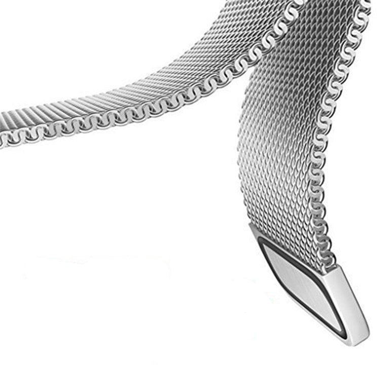For Huawei Watch Fit mini/TalkBand B3/TalkBand B6 Stainless Steel Milanese Watch Band Wrist Strap 16mm - Silver