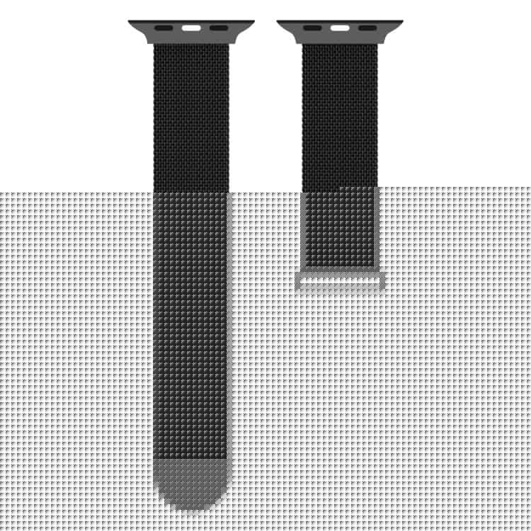 For Apple Watch Series 10 42mm / 9 8 7 41mm / 6 5 4 SE SE (2022) SE (2023) 40mm / 3 2 1 38mm Stylish Milanese Fine Mesh Metal Smart Watch Band Wrist Strap with Mini Buckle - Black