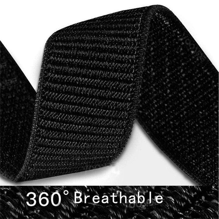 For Huami Amazfit T-Rex  /  T-Rex Pro  /  Ares Adjustable Watch Strap Flexible Nylon Bracelet Smart Watch Breathable Band for Women / Men - Cyan
