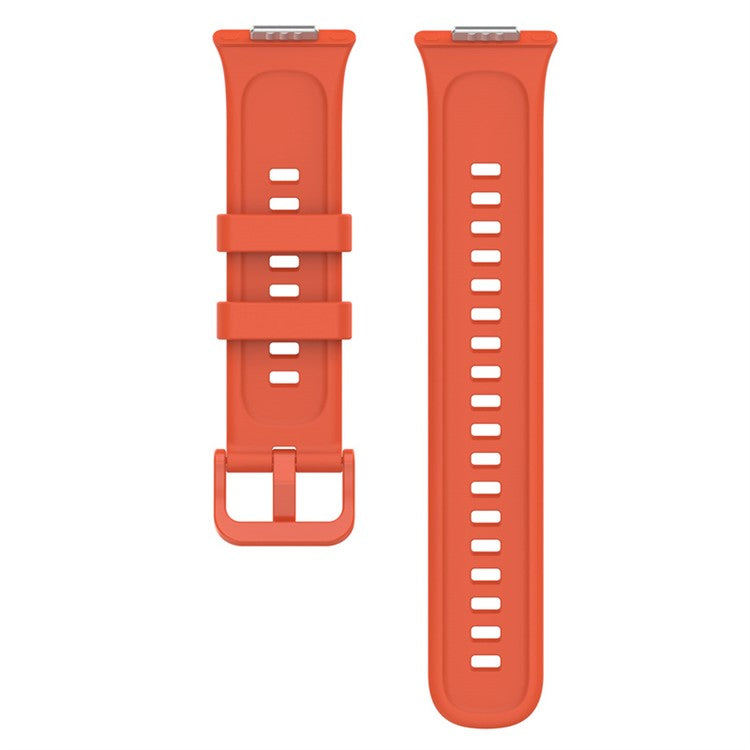For Huawei Watch Fit 2 Strap Waterproof Silicone Watch Band - Orange