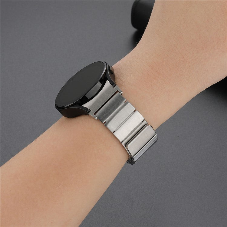 For Apple Watch Series 10 46mm / Ultra 2 Ultra 49mm / 9 8 7 45mm / SE (2023) SE (2022) SE 6 5 4 44mm / 3 2 1 42mm, Magnetic Watch Band Stainless Steel Replacement Watch Strap - Black
