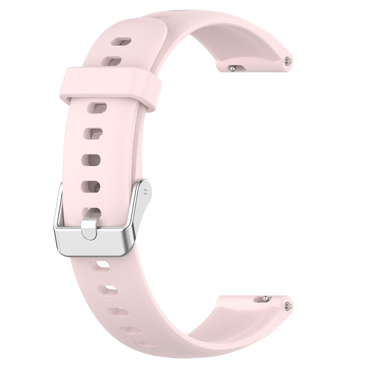 For Huawei Watch Fit mini / Talkband B6 / B3 Replacement Watch Band 16mm Watch Strap Silicone Watchband - Light Pink