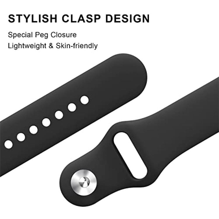 For Google Pixel Watch 2 / Pixel Watch Silicone Sport Watch Band Quick Release Breathable Strap Wristband - Pink