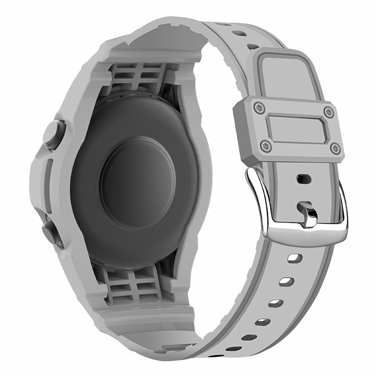 For Huawei Watch GT 2 46mm / GT 3 46mm TPU Protective Case Replacement Wristbands Band Accessories Straps - Light Grey
