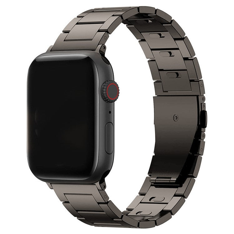For Apple Watch Series 10 46mm / Ultra 2 Ultra 49mm /  Series 9 8 7 45mm / 6 5 4 SE (2023) SE (2022) SE 44mm / 3 2 1 42mm Titanium Alloy Smartwatch Strap - Grey