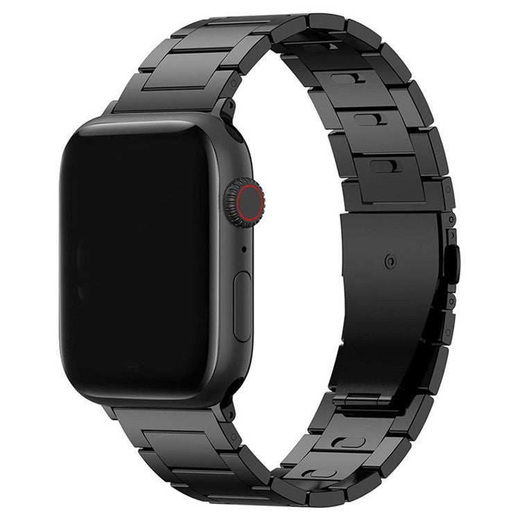 Watch Strap for Apple Watch Series 10 42mm / 9 8 7 41mm / SE (2023) SE (2022) SE 6 5 4 40mm / 3 2 1 38mm Titanium Alloy Watch Strap - Black